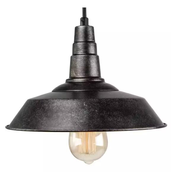 LNC A0190705 Barnyard II 1-Light Bronze Indoor Ceiling Light Pendant - Picture 1 of 3